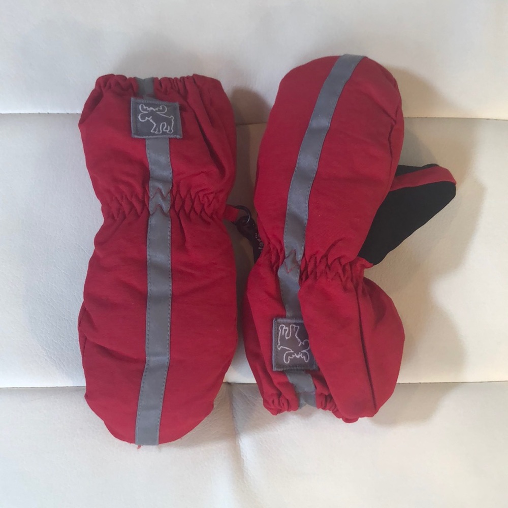 Red Winter Gloves